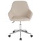 Merrick Lane Roma Home Office Bucket Style Chair with 360 Degree Rotating Swivel